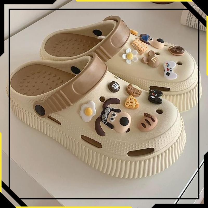 Diskon Sandal Wanita Dewasa Sepatu Wedges Sandal Cewek Sandal Korea Sandal Fuji Wanita Tinggi GZG-50