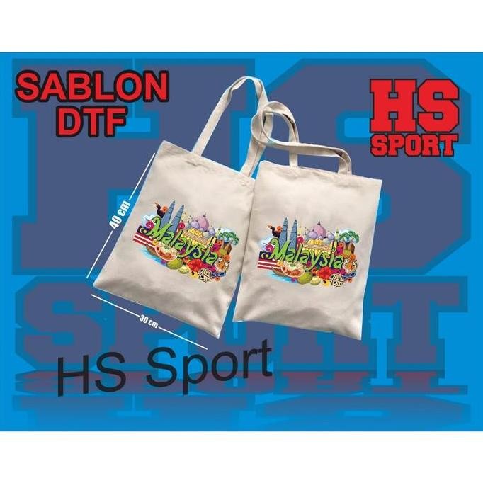 DF30 }} TOTEBAG MALAYSIA - TOTEBAG MALAYSIA- OLEHOLEH MALAYSIA - SOUVENIR MALAYSIA - TAS MALAYSIA 30