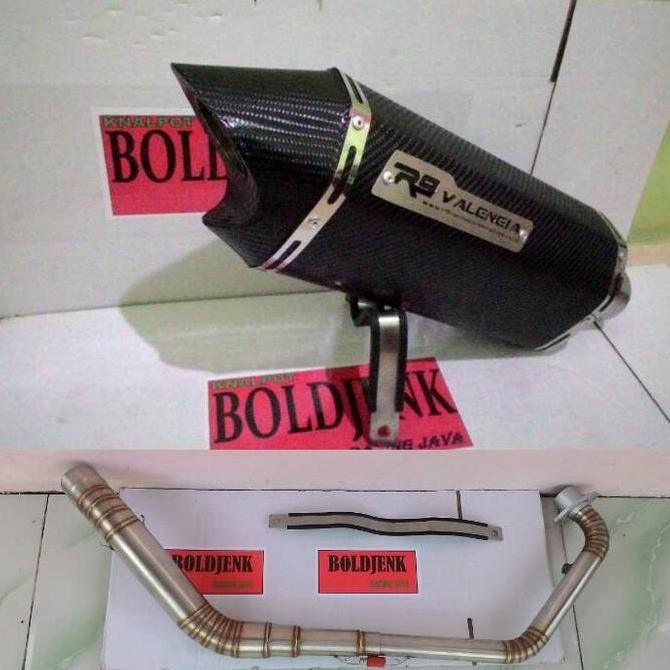 Knalpot racing R9 valencia carbon for Xabre/R15/Vixion/cbr150 dll Original