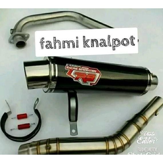 KNALPOT R9 KARBON CARBON VIXION R15 SCORPIO BYSON TIGER MEGAPRO GL Original