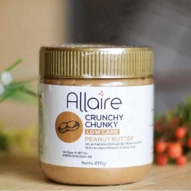 

Ketobetic Crunchy Chunky Peanut Butter Selai Kacang Keto Friendly