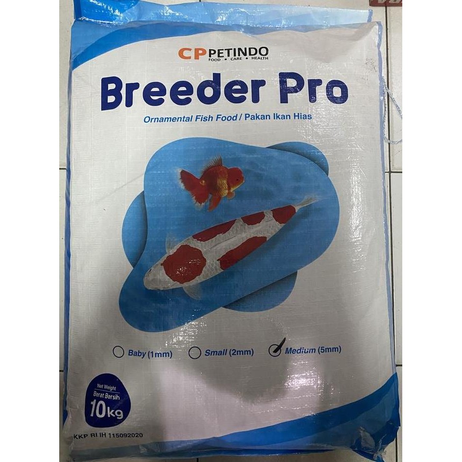 CP Breeder Pro 10 kg Pakan Koi
