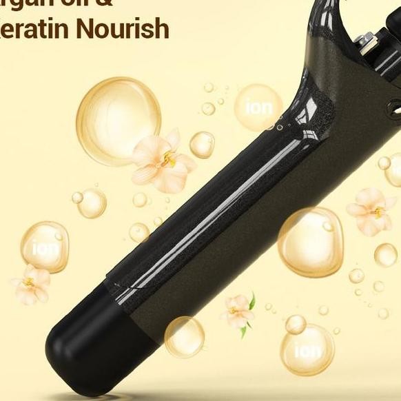 Livchic Keriting Catokan Rambut Curly Catok 32Mm Lc204 Hitam Kering