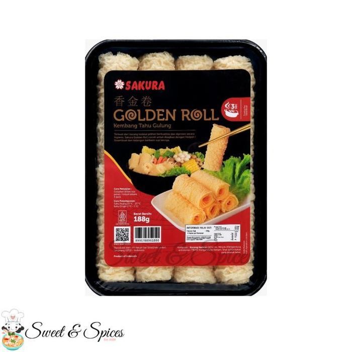 

Sakura Ring Roll Kembang Tahu Gulung Steamboat Hotpot Haidilao