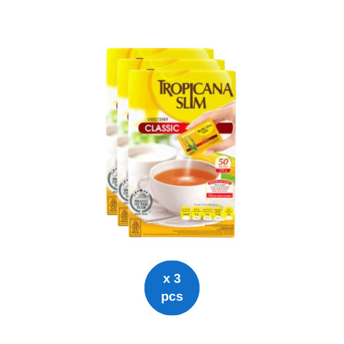 

Tropicana Slim Sweetener Classic 50s @ 2,5gr x 3 pcs
