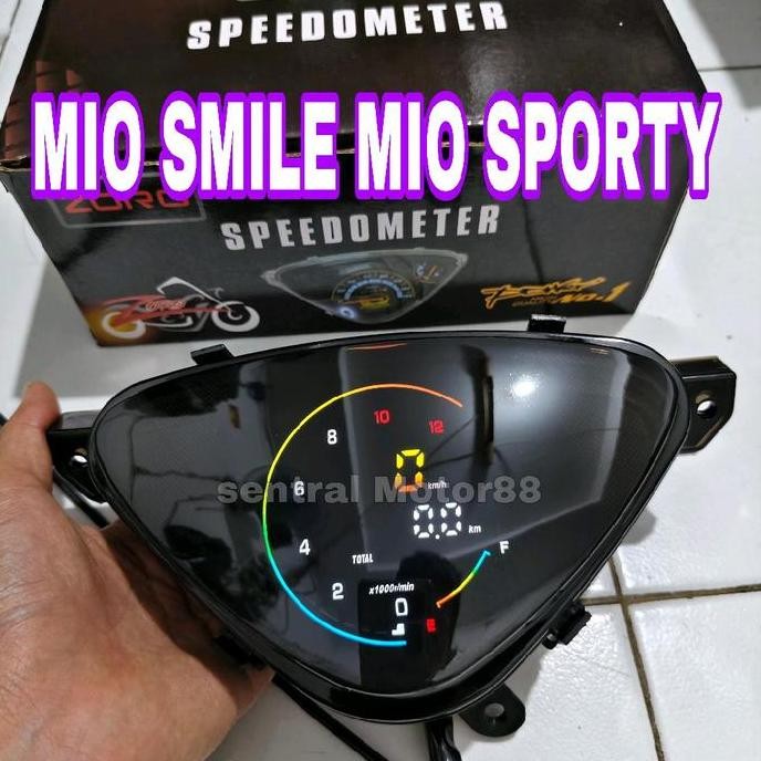 SPEDOMETER DIGITAL MOTOR MIO SPORTY  MIO SMILE SPEEDOMETER DIGITAL LED MIO SPEDOMETER DIGITAL UNTUK 