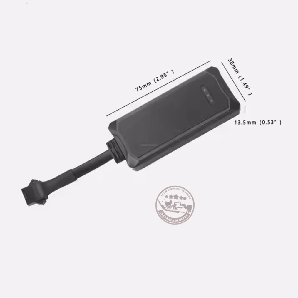 [Kecil Gps Tracker Motor Gx-01 Tanpa Relay Garansi 1 Tahun Is-23