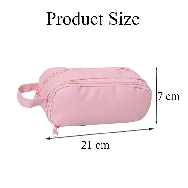 

Eelic Eeghrerr Pencil Cases Large Capacity Pencil Bag Tas Pena Tempat Kotak Pensil Aesthetic Ng-65