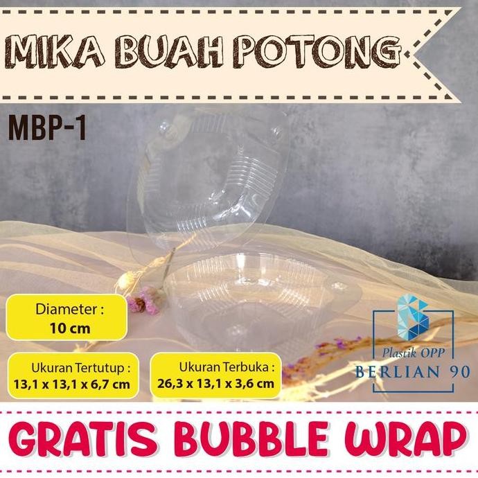 Mika Buah Potong Mika Burger Mika Bulat Kecil Mika Snack Bulat