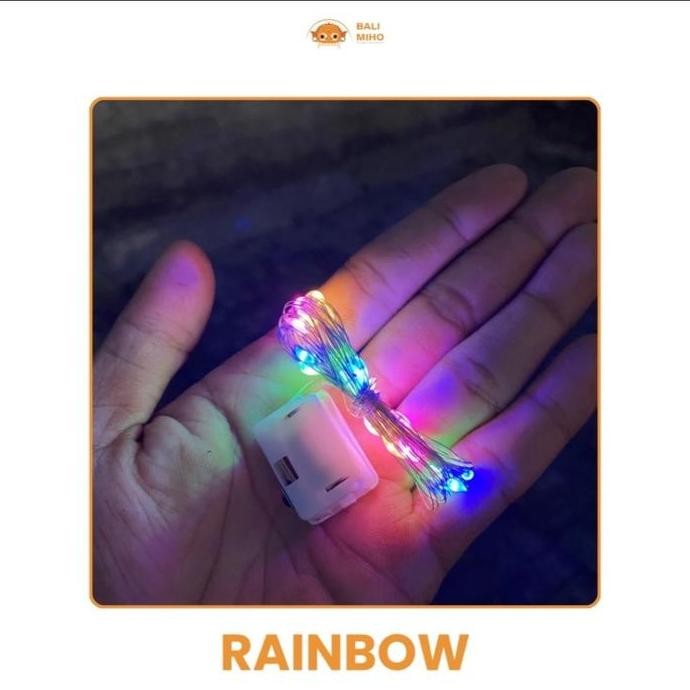 Lampu Layangan 2 meter - Lampu Layangan Kawat Baterai - Lampu Layang Layang Baterai - Lampu Layangan