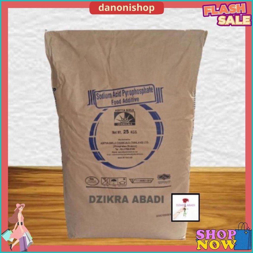 

Sapp / Sodium Acid Pyrophosphate / Perenyah Gorengan 500 Gr Siap Kirim