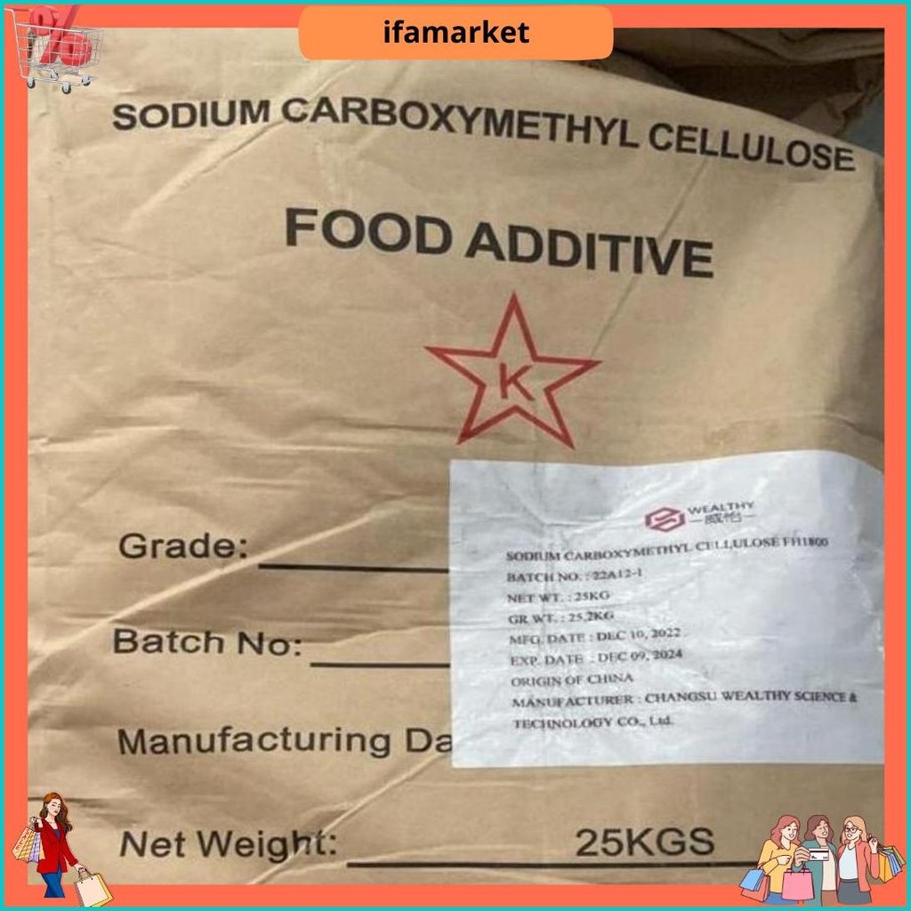 

Cmc Food Grade Pengental Makanan 500 Gr Original Produk