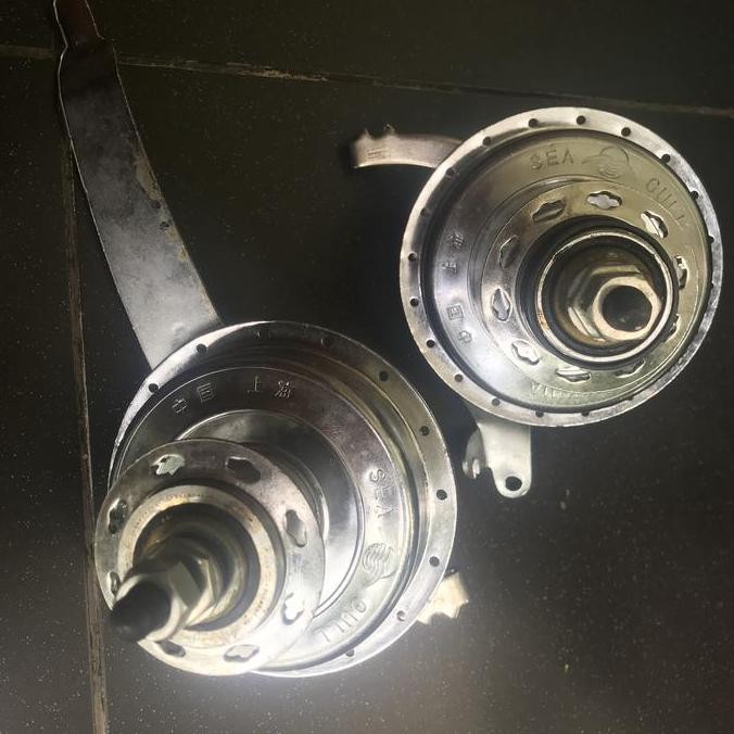Promo Rem tromol brakeset 32 40H merk Sea Gull utk sepeda onthel jengki COD