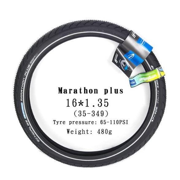 Promo Ban Luar Sepeda 16 Inch Schwalbe Marathon Plus 16 349 Original COD