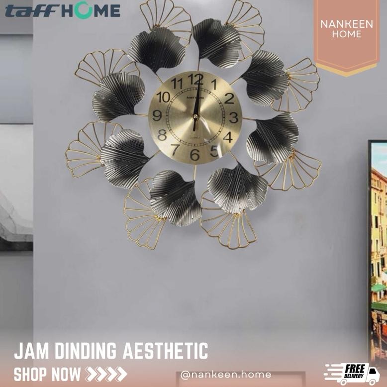 Nankeen - Jam Dinding Mewah/Jam Dinding Minimalis/Jam Dinding Gaya Eropa/Jam Dinding Mewah/Jam Dindi