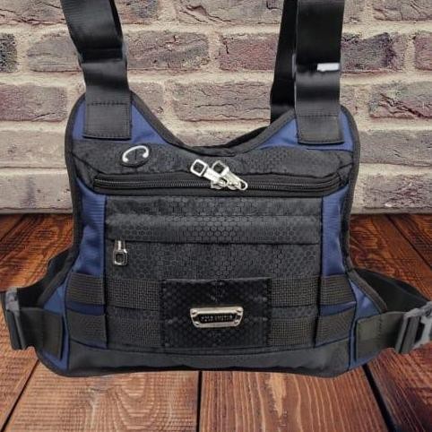 Waistbag Pria Tas Rompi Dada Pria Chest Bag / Tas Rompi Dada / Tas Tactical