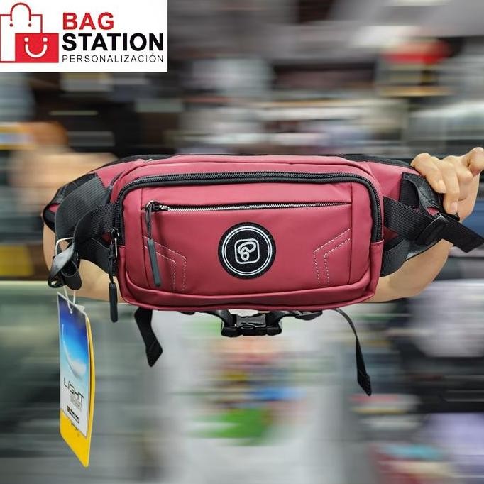 Waistbag Pria Tas Pinggang President Original Tas Bum Bag President Tas Sepeda President Waist Bag P