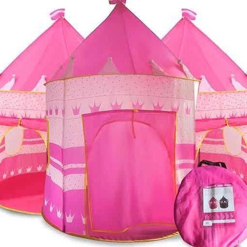 Tenda Castle Anak Istana Biru Jumbo / Mainan Rumah Rumahan Anak Bagus