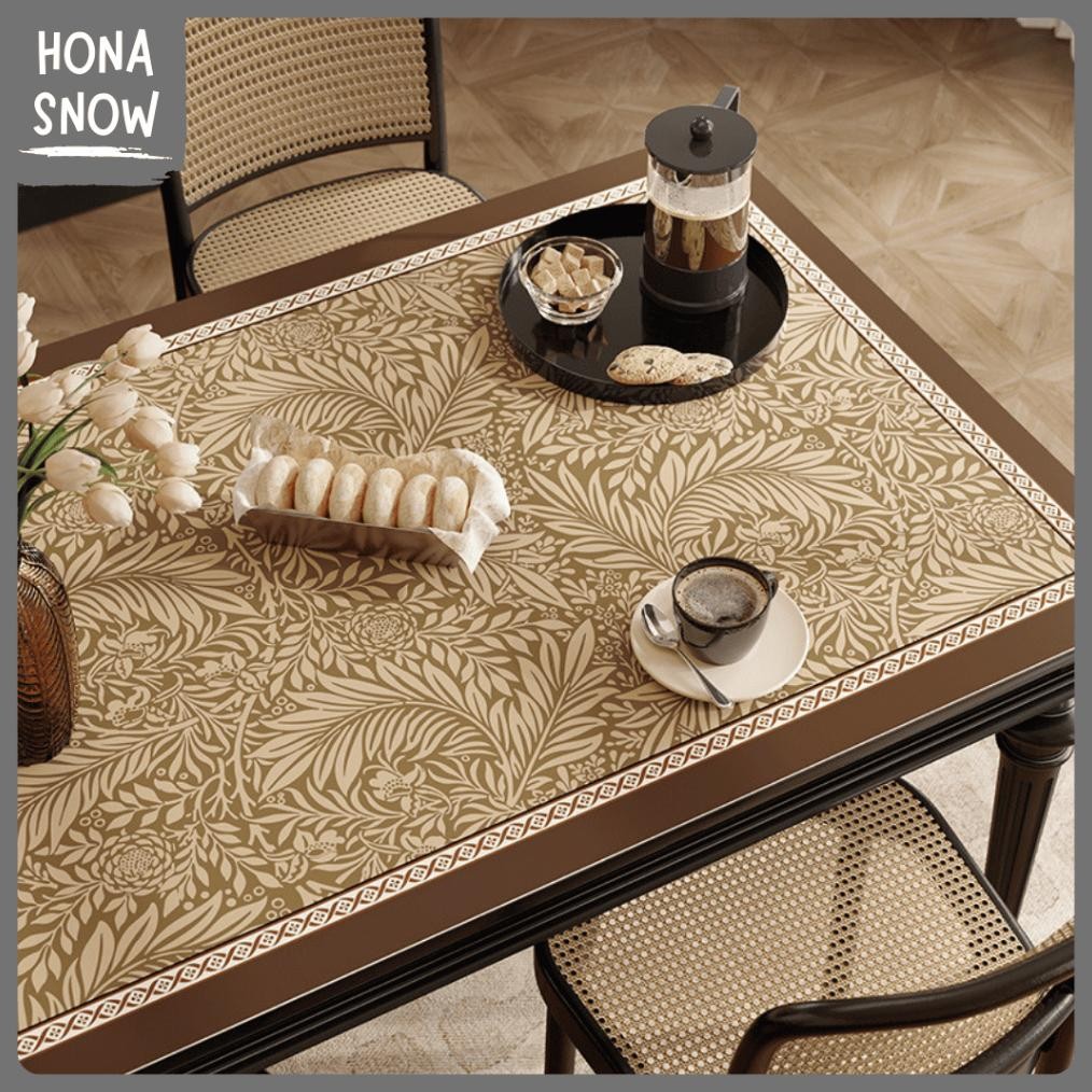 Taplak Meja, Taplak Meja Makan, Taplak Meja Makan Anti Air, Taplak Meja Makan 6 Kursi aSt