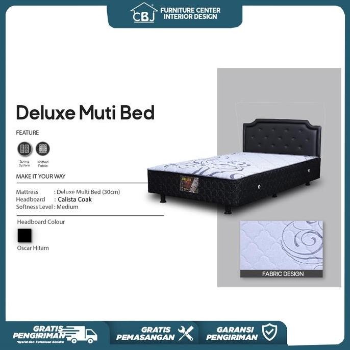 Central Kasur Springbed Deluxe Multibed - Full Set - 100x200
