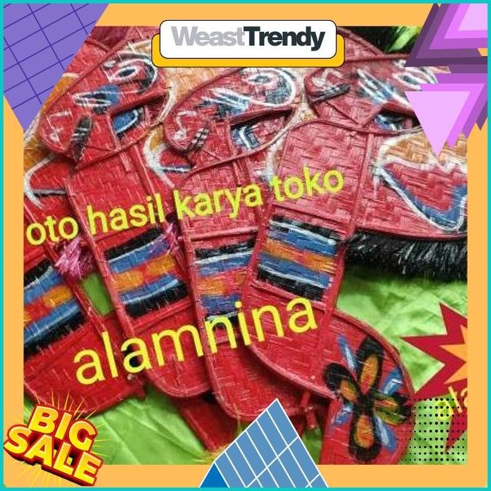 Kuda Lumping Jaranan Bambu Rambut Rafia SALE