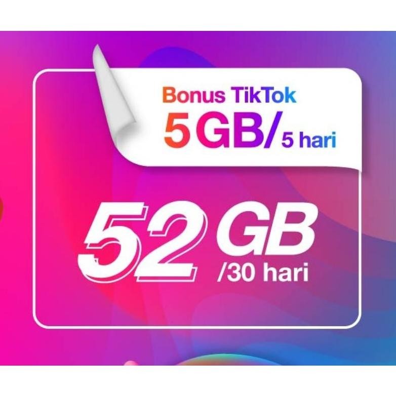 Kuota Tri 70Gb 90Gb 100Gb 150Gb 500Gb 42Gb  Unlimited Youtube / Viu 52 Gb 22Gb 30 Hari 24Jam Injek T