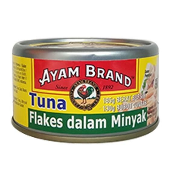 

TERLARIS AYAM BRAND TUNA FLAKES IN OIL 150 GR Siap kirim