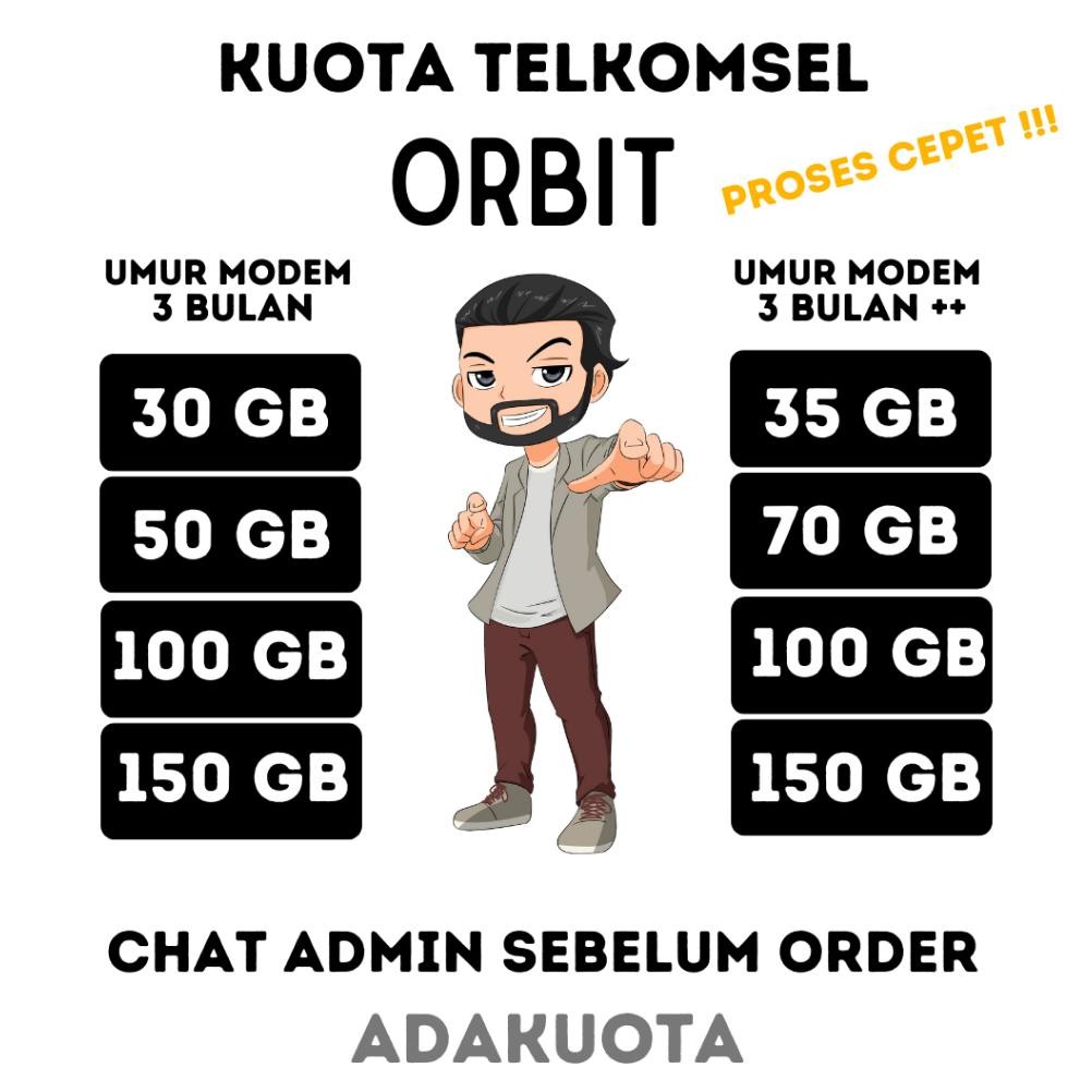 [Promo] Paket Kuota Telkomsel Orbit | Khusus Orbit