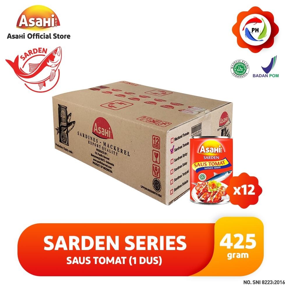

READY STOK AsaHi Sarden Saus Tomat 425 gr - 1 Dus Siap kirim