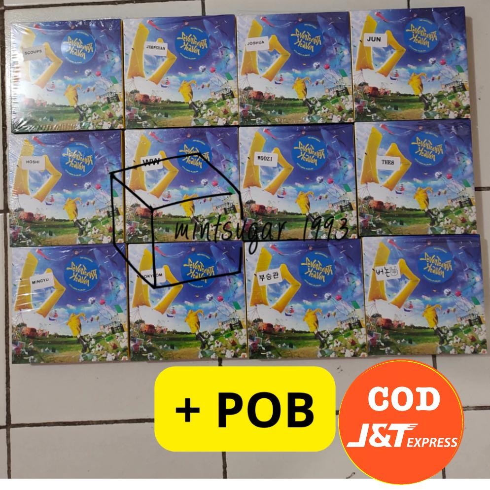 [ READY STOCK + POB ] SEVENTEEN - 11th Mini Album [ SEVENTEENTH HEAVEN ] Carat Ver weverse shop yes2