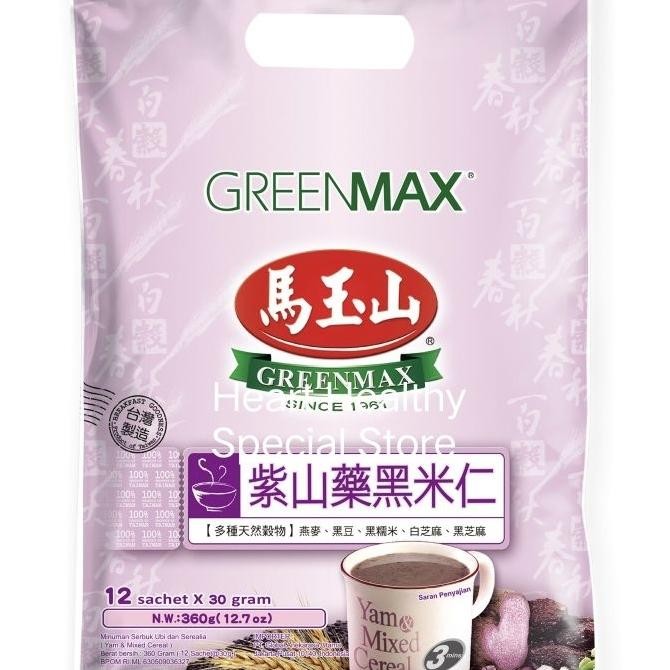 

Greenmax Yam Mix Cereal Sarapan Sehat