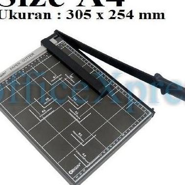 

Pemotong Kertas R Cutter Gin A4R Dark Grey