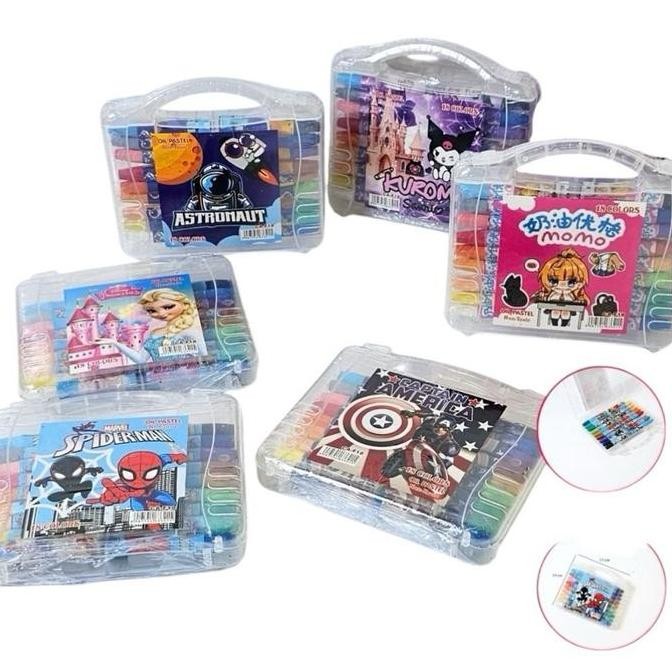 

Crayon 18 Warna BUL Krayon Oil Pastel