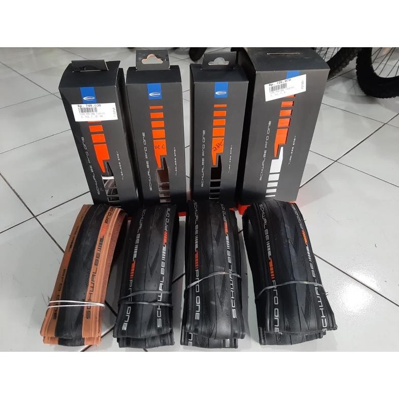 New TIRE / BAN LUAR SCHWALBE PRO ONE 700 x 25C / 700 x 28C / 700 x 30C / 700 x 32C KEVLAR TLE