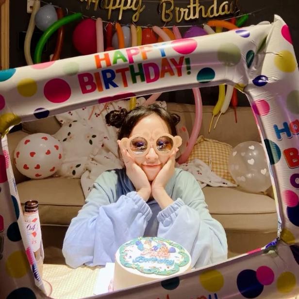 Balon Bentuk Frame Foto PHOTO BOOTH