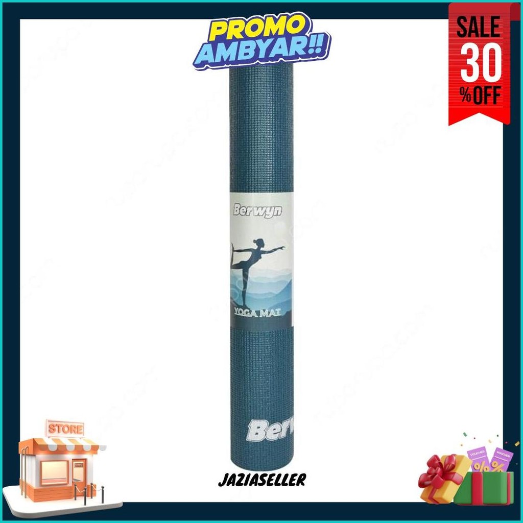 Matras Yoga Brewyn Single Layer Pvc/Yoga Mat/Matras Yoga/Matras Yoga Ace Hardware Original Produk
