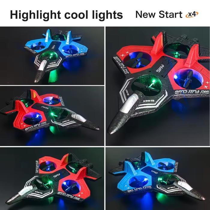 TP Aircraft Fighter SG100 RC Plane Drone Pesawat Jet Foam Gabus Mainan Remote Anak