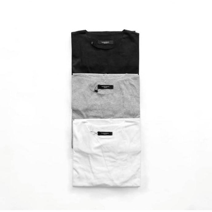 Nordhenbasic Raw Unfinished T-shirt 100% Super Soft Cotton Pria