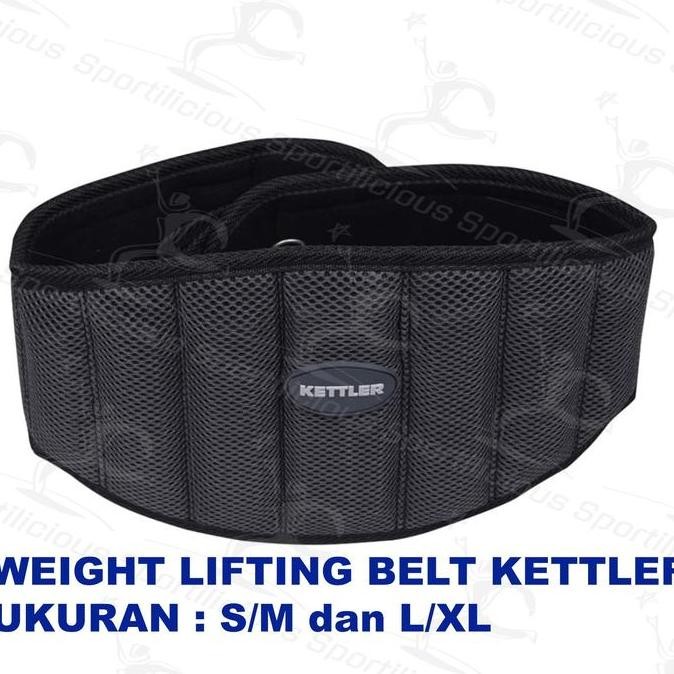 KETTLER WEIGHT LIFTING BELT SABUK ANGKAT BESI BAN ANGKAT BESI BEBAN
