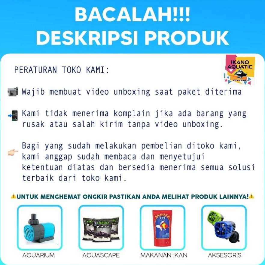 Hot Lampu Celup Led Aquarium Rosston 20-60 Cm Ik69