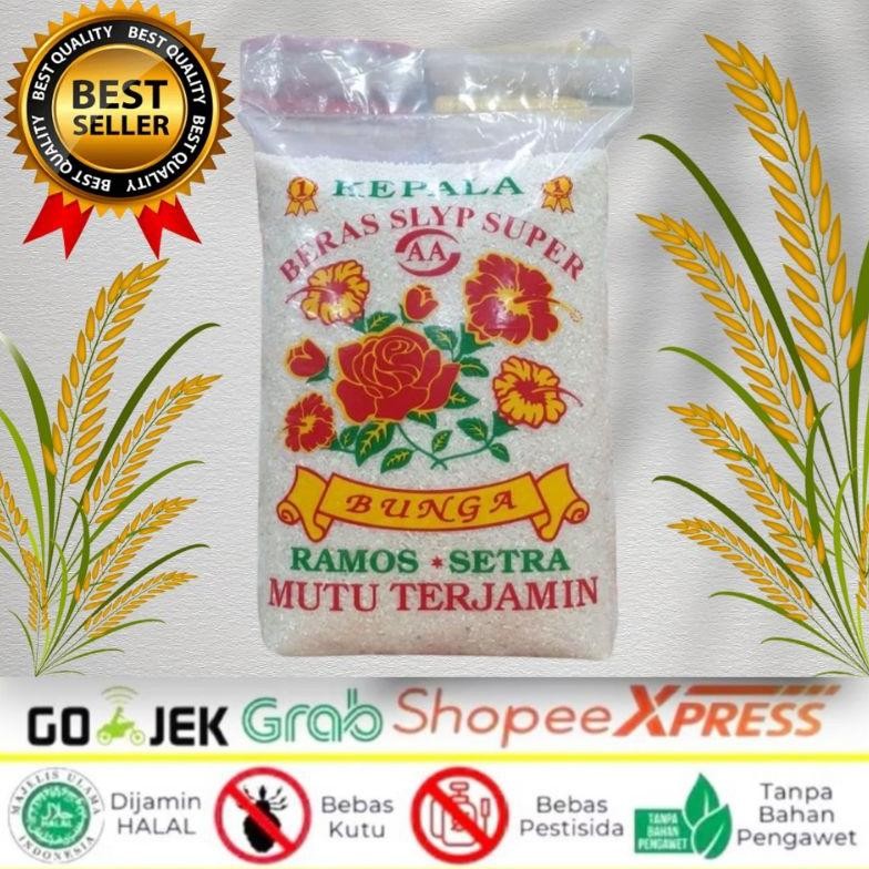 

Beras Cap Bunga Ramos Setra 5 Kg/ 10 Kg/ 20 Kg/ 25 Kg Termurah