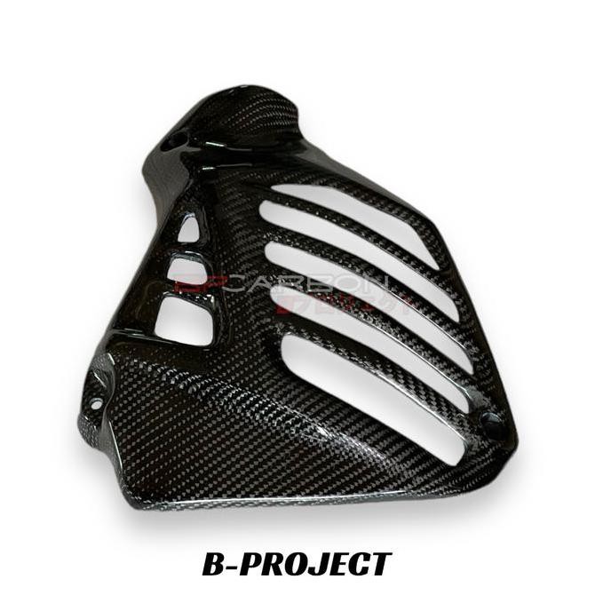 Cover radiator nmax old part ori yamaha carbon kevlar asli New Carbon