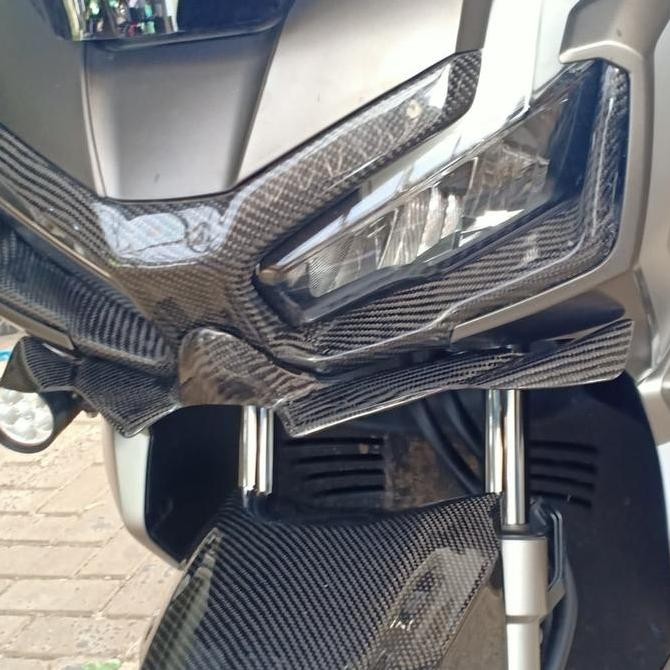 Winglet adv 150 carbon kevlar asli New Carbon