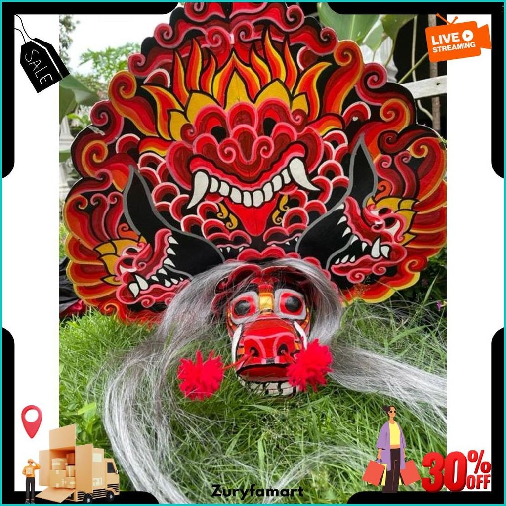 Barongan Telon Merah Pentas Anak Kualitas Premium Cod