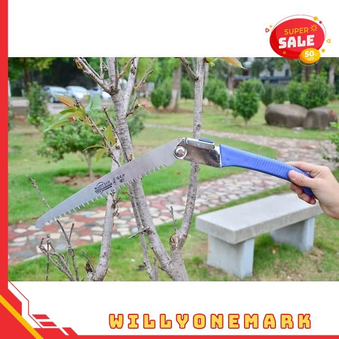 GERGAJI KAYU MINI LIPAT PORTABEL RINGAN FOLDED MINI SAW CAMPING HIKING KUALITAS PRODUK TERBAIK