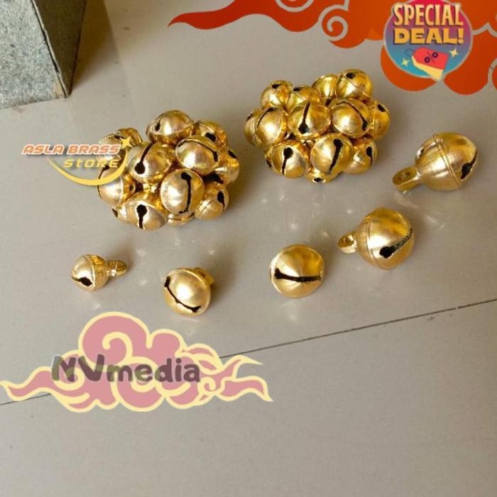 TERBAIK KRINCING JARANAN SATU KODI KRINCINGAN KUNINGAN KLINTING KERINCINGAN KUCING 20 PCS