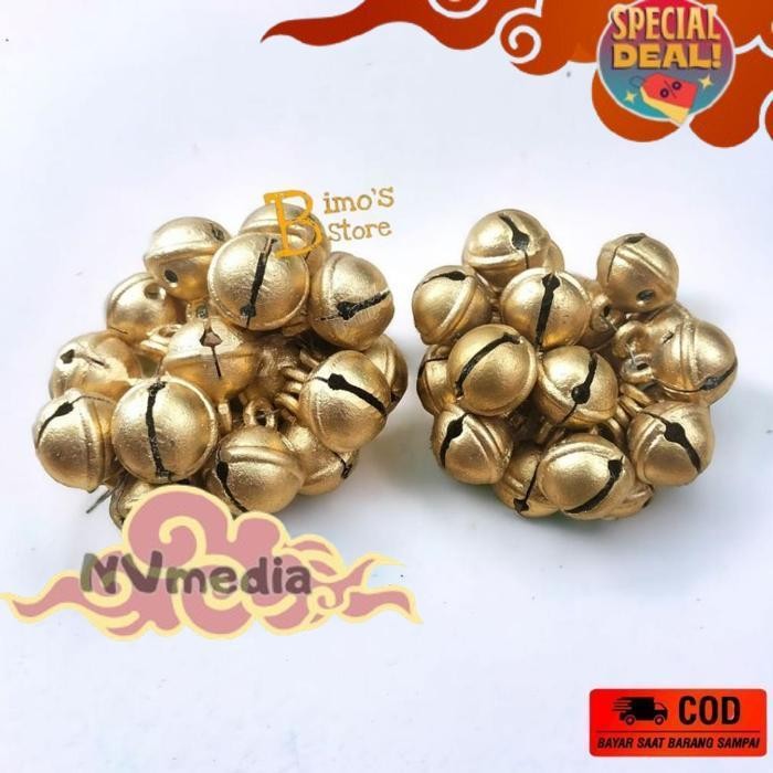 SIAP DIKIRIM KRINCINGAN JARANAN ISI 20 KRINCINGAN GEDRUK ALUMUNIUM KLINTINGAN KERINCING KERINCINGAN