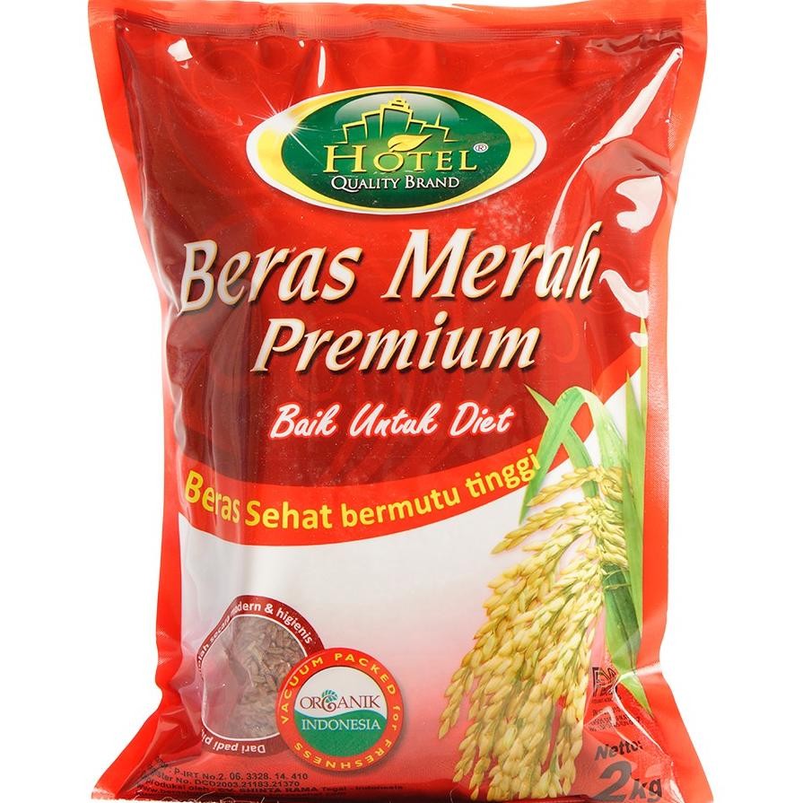 

Beras Merah Hotel Premium 2Kg / Eramart
