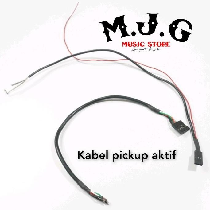 kabel wiring pickup aktif gitar or bass elektrik