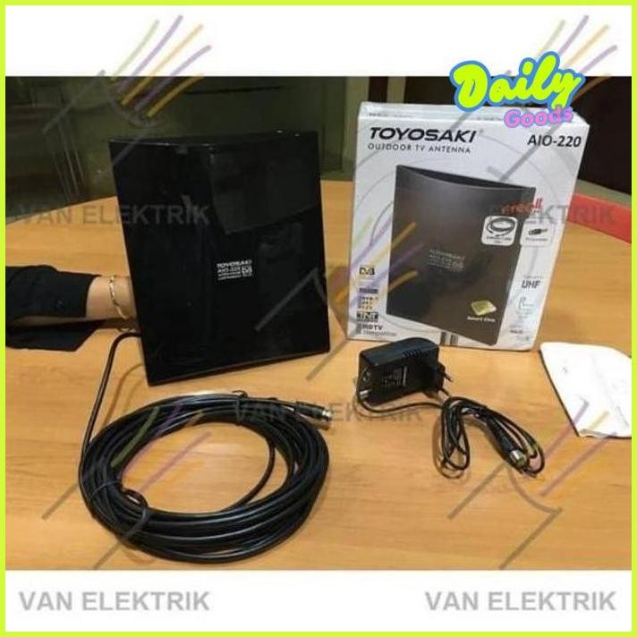 AZQ-16 gfd-12 Antena Toyosaki AIO-220 Dengan Chip Cerdas Dan Kabel 10m Murah Berkualitas